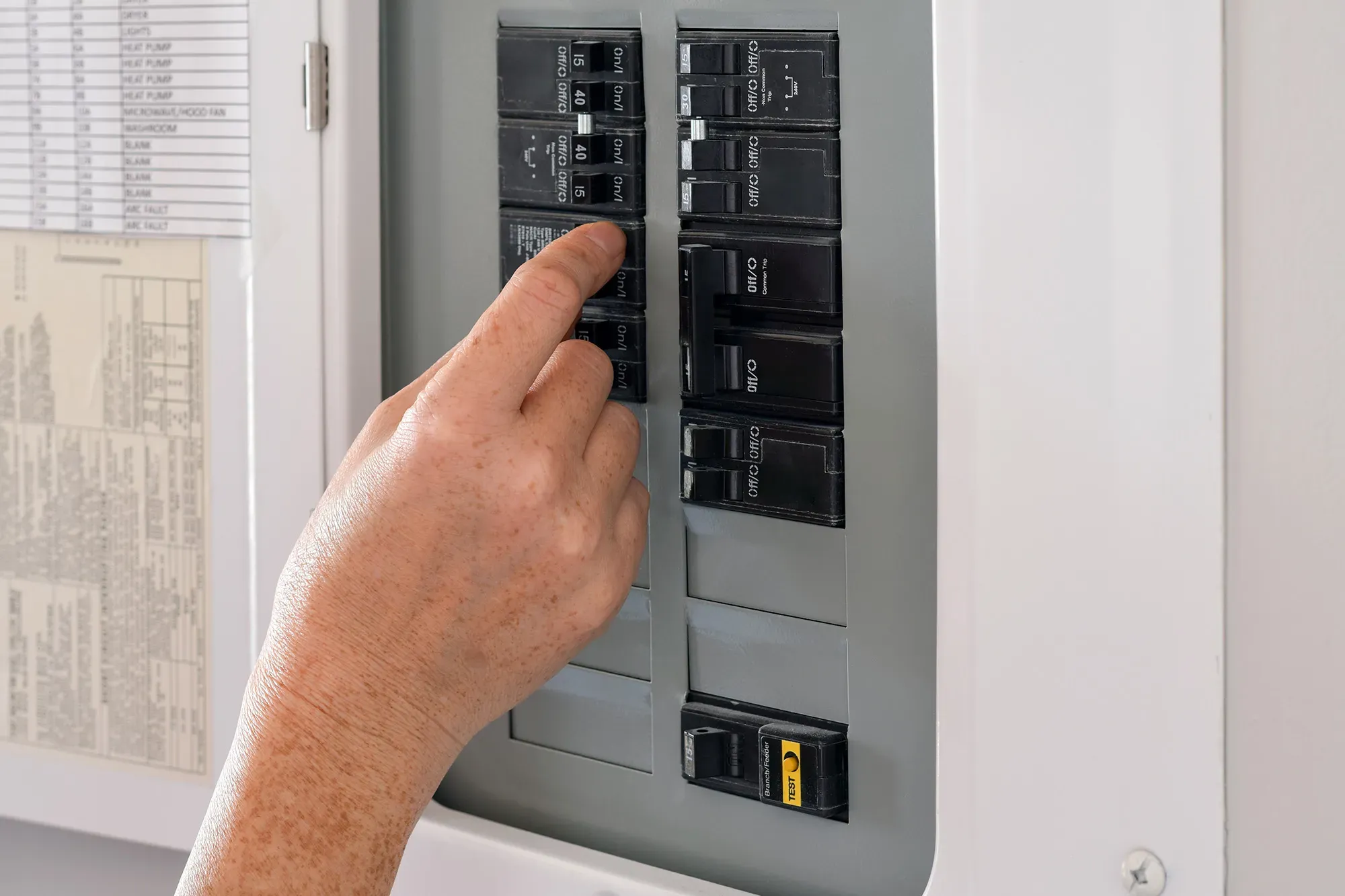 panneau elec
